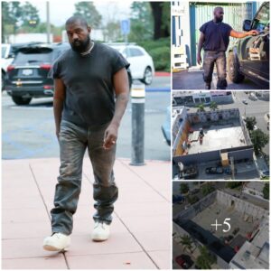 Kanye West's $6.7m Yeezy headquarters roof disappears as he guts entire interior