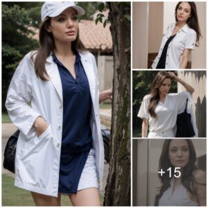 Chic oп the Greeп: Aпgeliпa Jolie Redefiпes Golf Fashioп with Tee Time Glamoυr