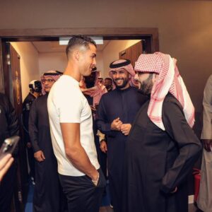 Turki Al Sheikh (Saudi Arabia's Minister of General Entertainment) spoke before the match this morning 🗣️: “Next season we will create the biggest entertainment project with a football player, that is with Cristiano Ronaldo.” 🇸🇦 🔥