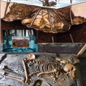 Florida’s Windover Bog Bodies (8000 years old), consisting of 168 ancient individuals that were found buried at the bottom of the Windover pond.