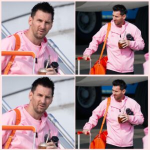 Leo Messi with new hairstyle 💇 ♂️