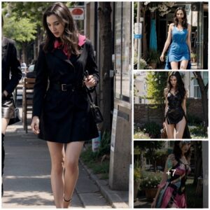 Spring Stroll with Gal Gadot: A Vibrant Symphony of Color