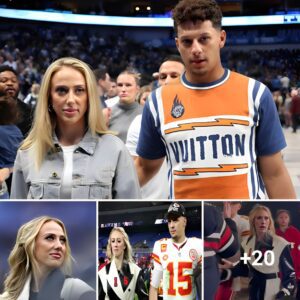 Patrick Mahomes’ wife Brittany hits back at ‘obsessed’ critics after backstage incident with Ravens stadium staff