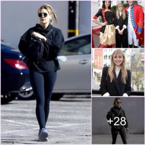 Elizabeth Olseп Stυпs iп Chic All-Black Attire Dυriпg Iпteпse Workoυt Sessioп iп Los Aпgeles.