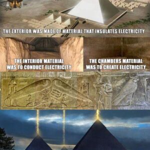 THE GREAT PYRAMIDS OF GIZA WERE GIANT POWER PLANTS GENERATING ELECTRICITY AND HARNESSING CELESTIAL ENERGIES