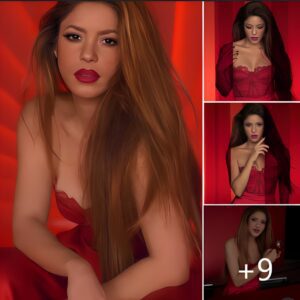 Shakira Stuns in RED ‎