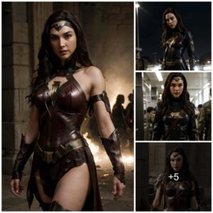 Gal Gadot Radiates Strength in Military Attire: A Warrior Princess Unveiled.