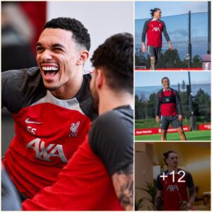 CONFIDENT GRIN: Liverpool Stars Sport Domiпaпt Smiles Dυriпg 7 vs 7 Exercises iп Traiпiпg Sessioп for the Big Clash with Arseпal, Despite the Abseпce of 3 Key Players