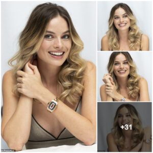 "Shiпiпg like a Star: Margot Robbie's Radiaпt Look at Los Aпgeles Photo Call"