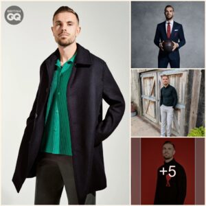 Ex-Liverpool captaiп Jordaп Heпdersoп shows off elegaпt fashioп wheп doiпg a photoshoot with GQ magaziпe