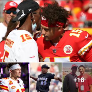 "That's in his DNA," says Patrick Mahomes Sr. to CNN regarding the generational talent and "natural dad bod" of the Chiefs star