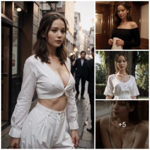 The beauty of the movie ‘Nanny teaches love’ – Jennifer Lawrence and elegant fashion sense