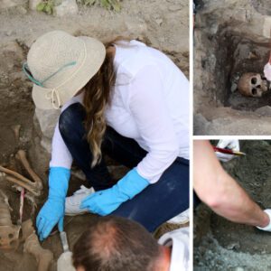 13th-century skeletons unearthed in Turkey’s Kadıkalesi site