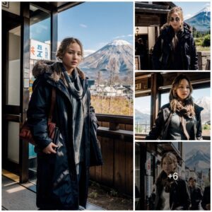 Exploring the Serenity: Jennifer Lawrence's Mountain Retreat at Mount Fuji