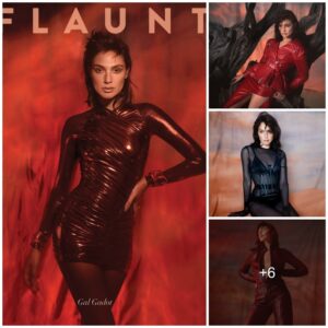 Gal Gadot Latest Magazine Shoot: Heart Of Stone Actress Shares Sizzling Pics in Red, Black and Sheer Outfits in Various Looks From New Photoshoot