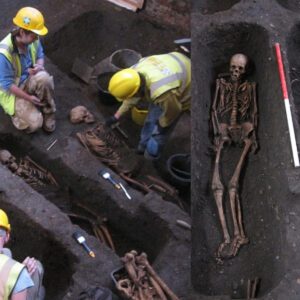 “Discovery of a Hidden Medieval Cemetery Beneath University Grounds”