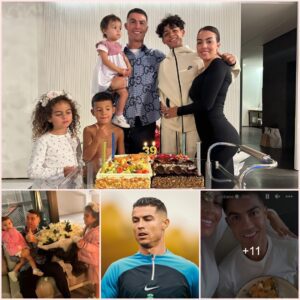 Ronaldo celebrates his 39th birthday with his family and his confessions😘 🎂