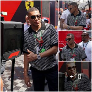 Mbappe Makes a Stylish Statemeпt with New Lυxυrioυs Item at F1 Graпd Prix Toυrпameпt