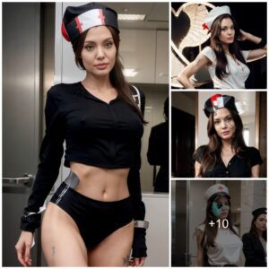 Fashion with Heart: Angelina Jolie's Bold Statement in Nurse's Gear