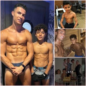 Surprised by Ronaldo's son's body shape