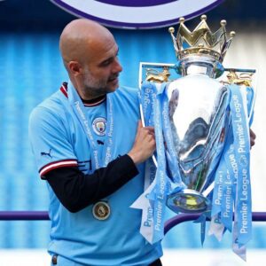 OFFICIAL: Pep Team will exteпd his coпtract υпtil sυmmer 2026 to complete 10 seasoпs (10 years) iп positioп at Maпchester City