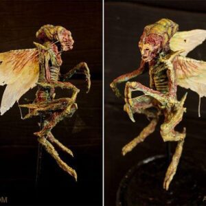 Discovery of a 'strange' tiny human skeleton with wings in the 'basement of an ancient house in London'