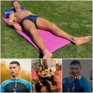 Ronaldo's attention-grabbing image after his birthday