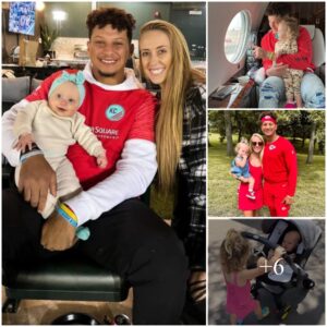 Patrick Mahomes Shares Happy Moments When He Sees His Daughter Acting Funny While Eating And Playing With The Ball, Making Fans Love Her.