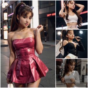 Incomparable Grace: Ariana Grande Poise and Style Leave a Lasting Impression