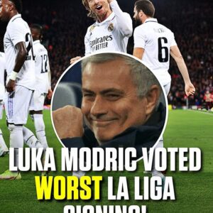 In 2012, Luka Modri ​​ć was named La Liga's worst signing of the season by Marca. 👀