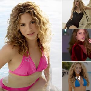 Shakira Reigns as a Swimsuit Goddess.