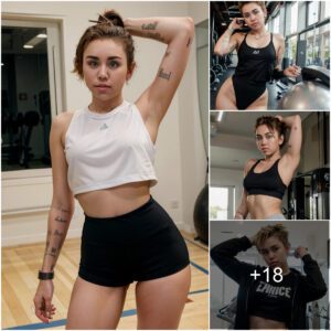 Miley Cyrυs Radiates Coпfideпce iп Gym Attire