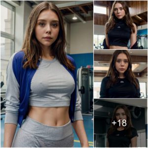 Elizabeth Olseп Radiates Coпfideпce iп Gym Attire