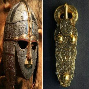 Archaeologists baffled by ‘weird beast’ engravings as Sutton Hoo's treasure traced