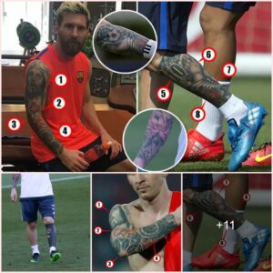 Deciphering the Hidden Meaning Behind Messi’s Tattoos: Understanding the True Significance, Including the Recently Revealed Ones ‎