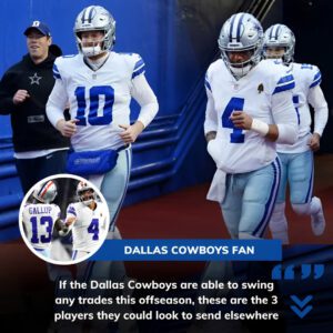 Top 3 Hottest Cowboys to be “Traded” During the 2024 Offseason.