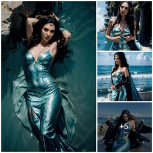 Ocean's Royalty: Gal Gadot Reigns Supreme in Captivating Mermaid Couture