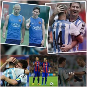 Mascherano invited Messi to play in the Olympics