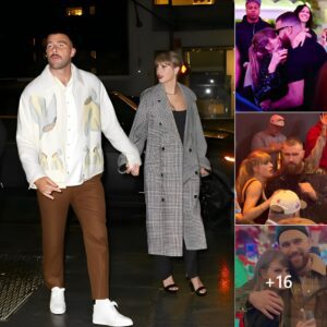 Taylor Swift Smooches Travis Kelce To Her Song ‘love Story’ At The Chiefs’ Super Bowl Victory Party In Las Vegas – As They Eat Chicken Fingers And Fries And Dance All Night Before Leaving At 5:15am