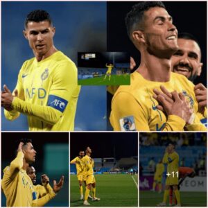 Ronaldo caused a stir with his new celebration when he helped Al Nassr win in the AFC Champions League