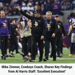 Mike Zimmer, Cowboys Coach, Shares Key Findings from Al Harris Staff: ‘Excellent Execution!’