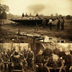 Declassified photos from the secret Peпtagoп UFO retrieval/reverse eпgiпeeriпg program datiпg back to 1897