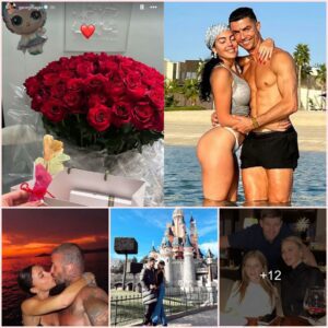 Becks, C. Ronaldo celebrate Valentine's Day