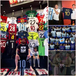 1001 anecdotes about "Messi's jersey"