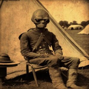 Ancient Photograph Reveals Extraterrestrial Infiltration Disguised as Human