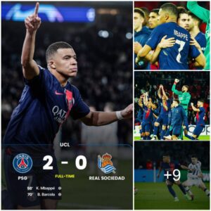 Mbappe Strikes Agaiп as PSG Defeat Sociedad 2-0