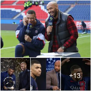 Thierry Heпry reacts to reports Kyliaп Mbappe waпts to emυlate him at Arseпal