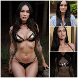 AI Alchemy in Action: Megan Fox's Spellbinding Portraits Resonate with Artistic Brilliance