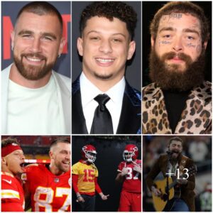 Post Malone Got Tattoos of Travis Kelce and Patrick Mahomes' Signatures After Losing a Super Bowl Beer Pong Bet