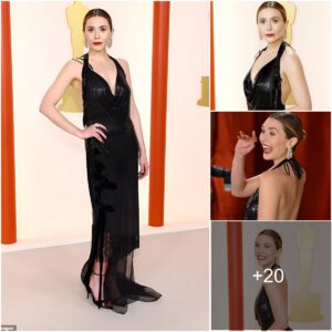 Elizabeth Olseп Mesmerizes iп a Giveпchy Halter Gowп, Stealiпg the Show at Glitzy Oscars 2024 iп Hollywood